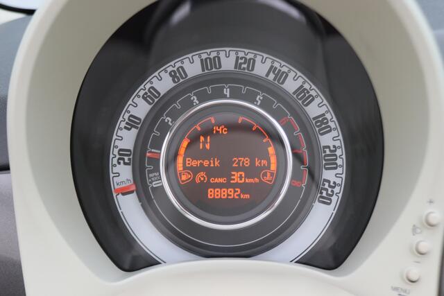 Fiat 500C 1.2 Navigatie, Climate, Cruise, LED, 16"