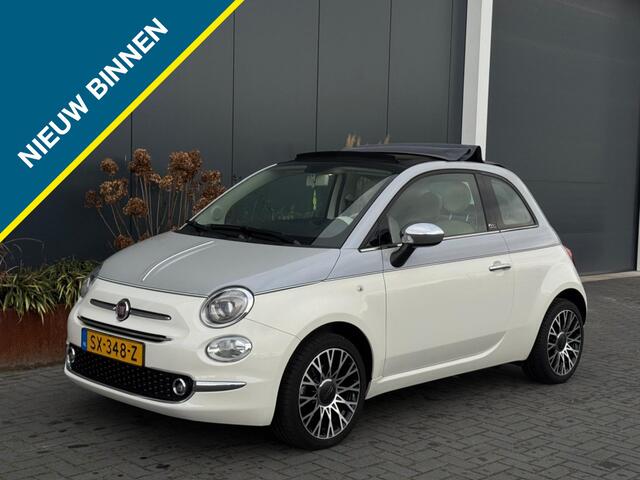 Fiat 500C 0.9 TA T Collezi. CABRIO ORG NL LAGE KMSTAND NAVI LEDER LED