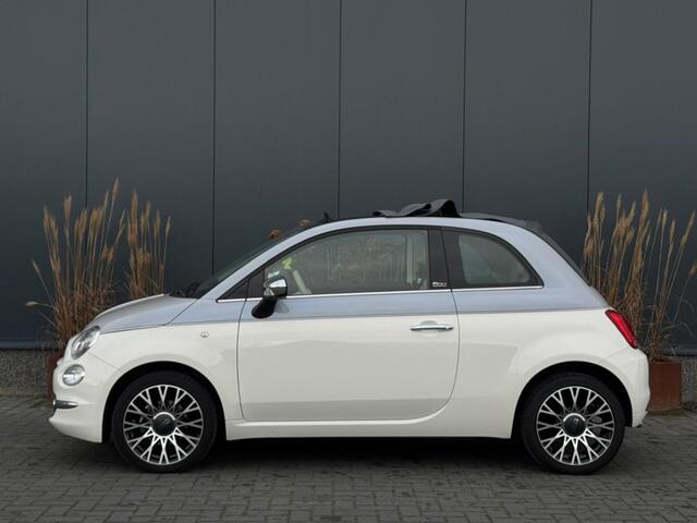 Fiat 500C 0.9 TA T Collezi. CABRIO ORG NL LAGE KMSTAND NAVI LEDER LED