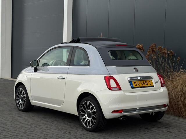 Fiat 500C 0.9 TA T Collezi. CABRIO ORG NL LAGE KMSTAND NAVI LEDER LED