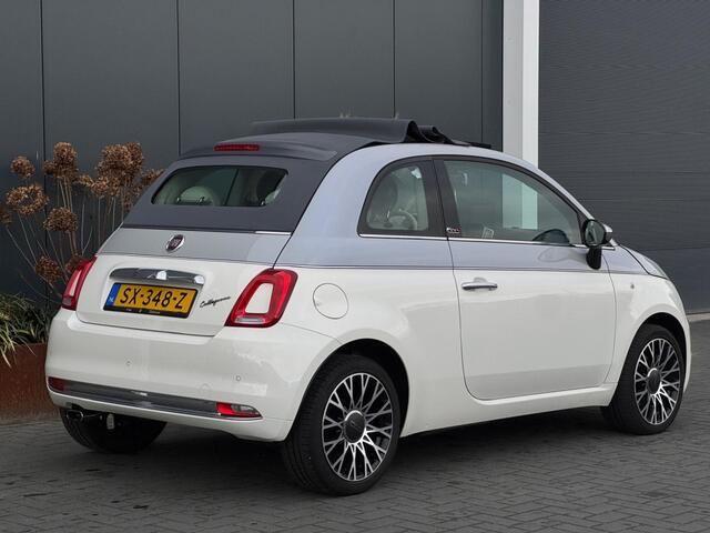 Fiat 500C 0.9 TA T Collezi. CABRIO ORG NL LAGE KMSTAND NAVI LEDER LED