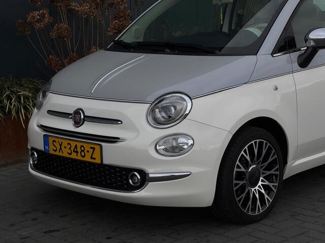 Fiat 500C 0.9 TA T Collezi. CABRIO ORG NL LAGE KMSTAND NAVI LEDER LED