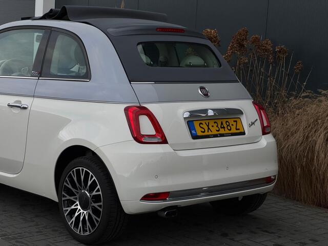 Fiat 500C 0.9 TA T Collezi. CABRIO ORG NL LAGE KMSTAND NAVI LEDER LED