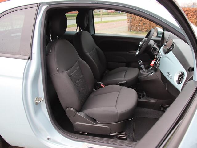 Fiat 500C 1.0 Hybrid Cabrio Carplay, Vitueel, Clima, Cruise Nieuwstaat! Prijspakker!