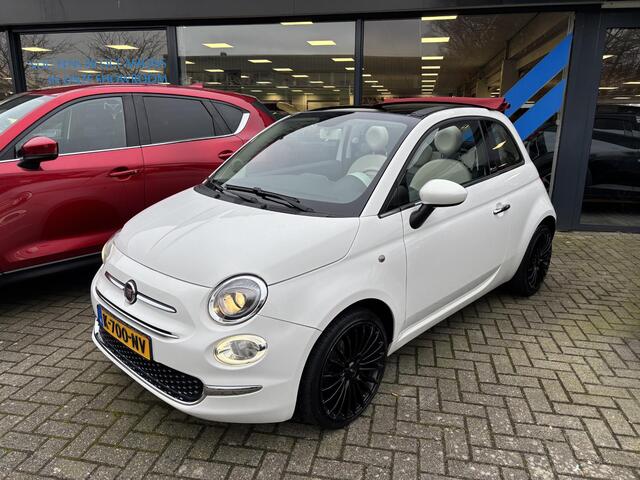 Fiat 500C 0.9 TwinAir 80PK Turbo Lounge , Cabrio, Clima, Cruise, Navi, Bluetooth, LMV 17 Inch