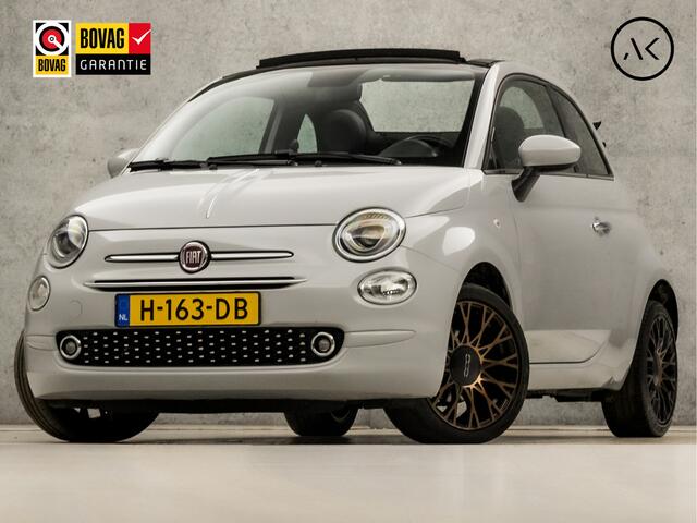 Fiat 500C 0.9 TwinAir Turbo 120TH Edition (VIRTUAL COCKPIT, APPLE CARPLAY, GROOT NAVI, CRUISE, LEDER, SPORTSTOELEN, XENON, LM VELGEN, ELEK RAMEN, NIEUWSTAAT)