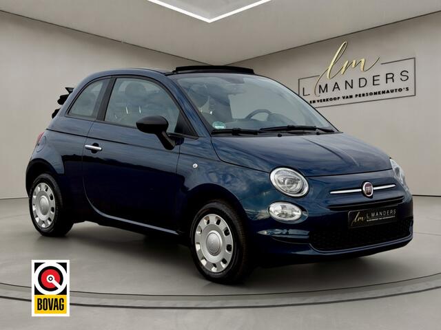 Fiat 500C 1.0 Hybrid Club 2023 BLAUW | Cabrio | Apple CarPlay