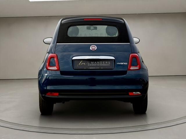 Fiat 500C 1.0 Hybrid Club 2023 BLAUW | Cabrio | Apple CarPlay
