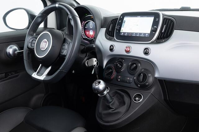 Fiat 500C 1.0 Hybrid Hey Google Sport | NAVI | VELGEN | AIRCO