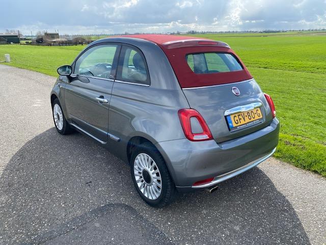 Fiat 500C 1.2 Lounge Cabrio/Airco/Navigatie/93dkm/2018