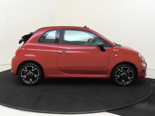 Fiat 500C 1.0 Hybrid Sport | Cabriodak | Climate & Cruise Control | Apple Carplay/Android | lichtmetalen velgen 16" |