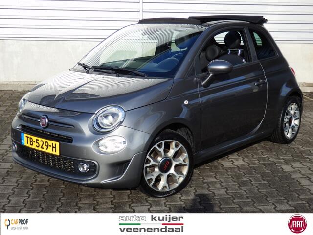 Fiat 500C 80 pk. Sport Cabrio I Automaat I Aut. airco I 16" LM velgen I