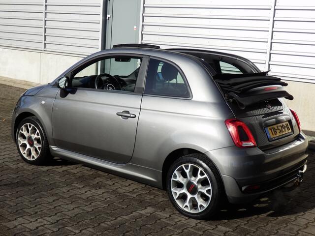 Fiat 500C 80 pk. Sport Cabrio I Automaat I Aut. airco I 16" LM velgen I
