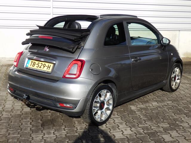 Fiat 500C 80 pk. Sport Cabrio I Automaat I Aut. airco I 16" LM velgen I