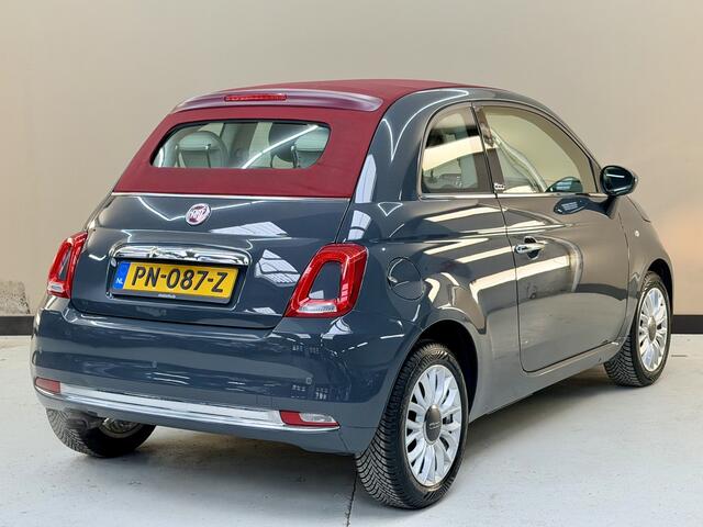 Fiat 500C 0.9 TwinAir Turbo Lounge, 81Pk, 2017m Origineel Nederlands, Apple carplay, Cruise control, Parkeersensoren, 4 seizoenen banden,