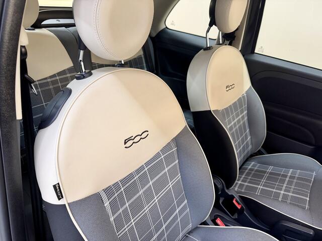 Fiat 500C 0.9 TwinAir Turbo Lounge, 81Pk, 2017m Origineel Nederlands, Apple carplay, Cruise control, Parkeersensoren, 4 seizoenen banden,