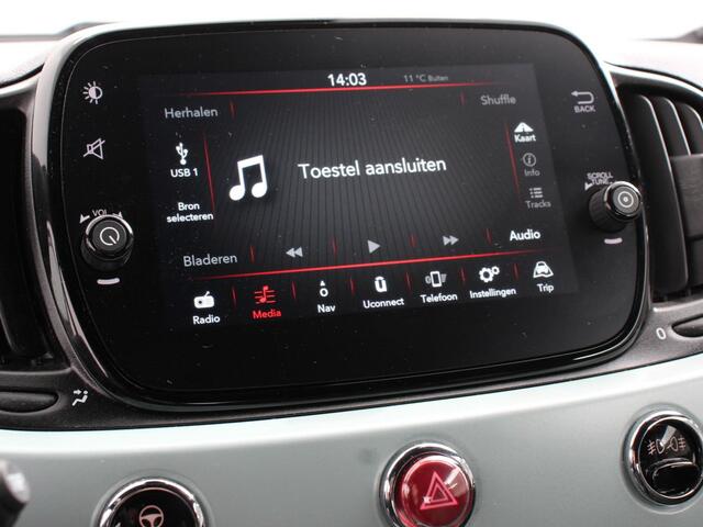 Fiat 500C 1.0 Hybrid Bellavita | Navigatie | Climate Control | Apple Carplay/Android Auto | Dab | Digitale Cockpit | Parkeer sensoren