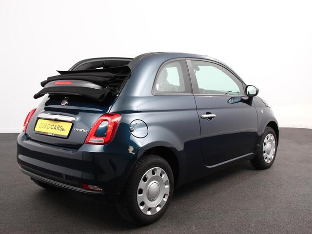 Fiat 500C 1.0 Hybrid Vita Cabrio Airco LED Parkeersensoren achter Cruise control Radio Apple Carplay/ Android Auto