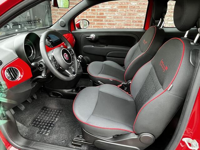 Fiat 500C Cabrio RED 1.0 Hybrid 70pk | CLIMA | NAVI | PARKEERHULP | CRUISE CONTROL | 16" LM-VELGEN | APPLE CARPLAY / ANDROID AUTO | DAB+