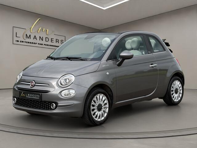 Fiat 500C 1.0 Hybrid Dolcevita 2022 GRIJS | Cabriolet | Leder | Airco