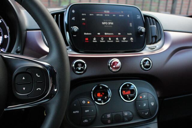 Fiat 500C 1.2 Star Leder Navigatie Climate Control Parkeer sensoren Digitale Cockpit Cruise control LMV 16"