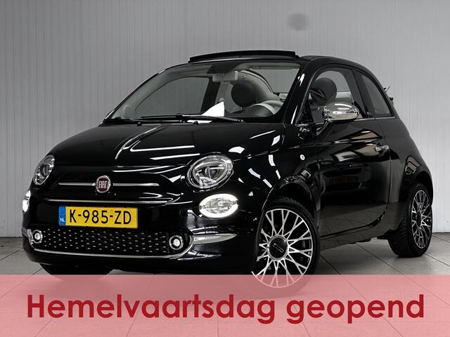 Fiat 500C 1.0 Hybrid Star /Elek. kap! /DAB+! /Navi /Half Leder /Climat /Cruise /Elek. pakket /Bluetooth /Regensensor /16"LMV /PDC /Mistlampen /Isofix /Armsteun.
