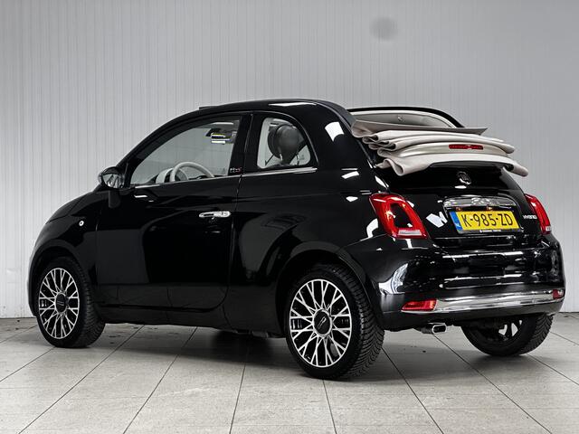 Fiat 500C 1.0 Hybrid Star /Elek. kap! /DAB+! /Navi /Half Leder /Climat /Cruise /Elek. pakket /Bluetooth /Regensensor /16"LMV /PDC /Mistlampen /Isofix /Armsteun.