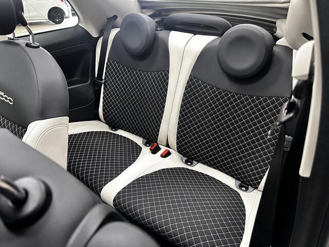 Fiat 500C 1.0 Hybrid Star /Elek. kap! /DAB+! /Navi /Half Leder /Climat /Cruise /Elek. pakket /Bluetooth /Regensensor /16"LMV /PDC /Mistlampen /Isofix /Armsteun.