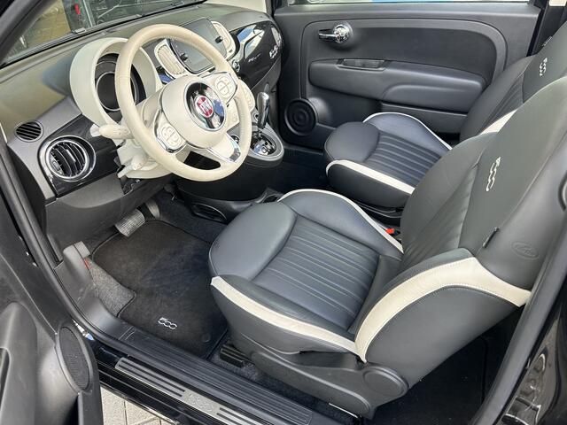 Fiat 500C 0.9 TwinAir Turbo Lounge | Automaat | 5dkm | Nieuwstaat | Xenon | Carplay | Leer | Interesse, Proefrit? Bel of app met: 06-24 28 28 42 / 06-42130156