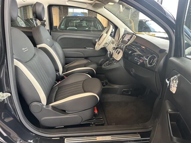 Fiat 500C 0.9 TwinAir Turbo Lounge | Automaat | 5dkm | Nieuwstaat | Xenon | Carplay | Leer | Interesse, Proefrit? Bel of app met: 06-24 28 28 42 / 06-42130156