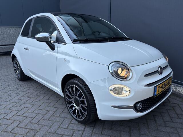 Fiat 500C 1.0 Hybrid Dolcevita Cabrio Airco - Open dak - Navigatiesysteem - parkeersensoren achter - Cruise control - Licht metalen velgen 16 inch - Led verlichting - Bluetooth - Extra getint glas achter - Stuur multifunctioneel Start/stop systeem - Elektrische vou