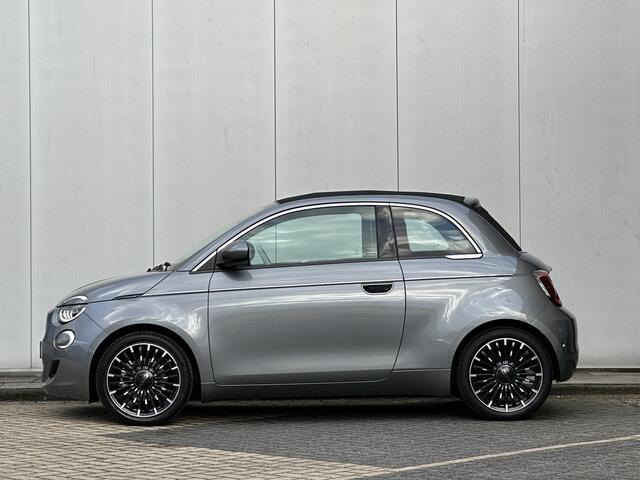 Fiat 500C La Prima 42 kWh l Leer l ACC l Lane Assist l Camera l CarPlay l