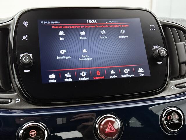 Fiat 500C 1.0 Hybrid Club 1e eigenaar | PDC | Cruise | Airco | LMV | Nieuwstaat |