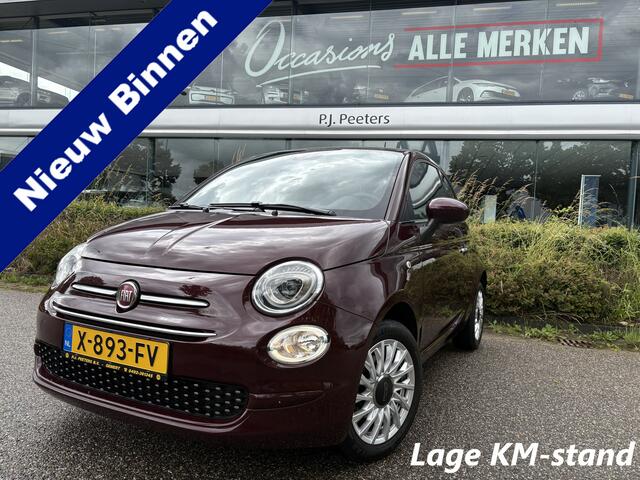 Fiat 500C 1.2 lounge Airco - Apple carplay - Navigatie - Parkeersensoren achter - Licht metalen velgen 15 inch - Cruise control - Bluetooth - Radio - Start/stop systeem - Elektrische ramen