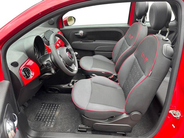 Fiat 500C Cabrio RED 1.0 Hybrid 70pk | CLIMA | NAVI | PARKEERHULP | CRUISE CONTROL | 16" LM-VELGEN | APPLE CARPLAY / ANDROID AUTO | DAB+ |