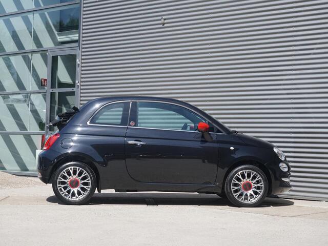 Fiat 500C Hybrid RED | Cabrio | Airco | Cruise | PDC | Apple Carplay