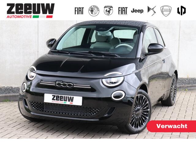 Fiat 500C La Prima 42 kWh | Leder | Winter | Navi | Carplay | 17"