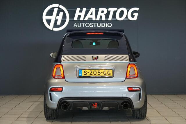 Fiat 500C ABARTH 1.4 T-Jet Rivale 220PK + AKRAPOVIC / FORGE / BEATS / RIVA HOUTAFWERKING