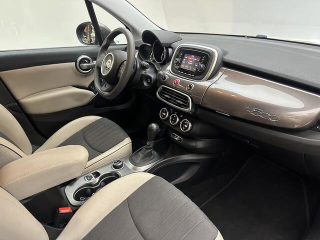 Fiat 500X 1.4 Turbo MultiAir Lounge Automaat | 18'' LM velgen | Half Leer | Clima | NL Auto