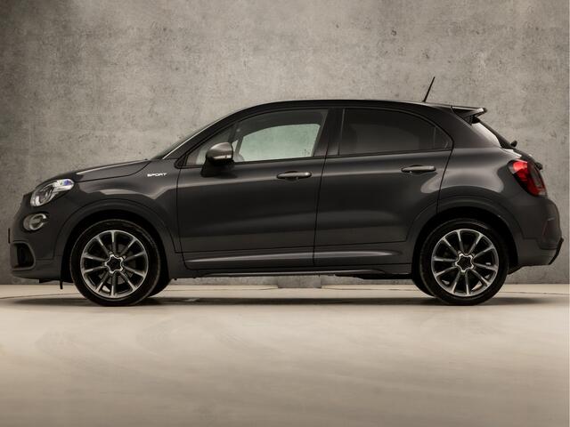 Fiat 500X 1.3 GSE Sport 150Pk Automaat (APPLE CARPLAY, GROOT NAVI, KEYLESS, STOELVERWARMING, CAMERA, LEDEREN SPORTSTOELEN, GETINT GLAS, LED KOPLAMPEN, ZWART HEMEL, NIEUWSTAAT)
