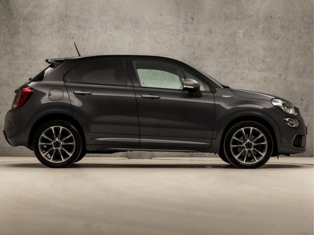 Fiat 500X 1.3 GSE Sport 150Pk Automaat (APPLE CARPLAY, GROOT NAVI, KEYLESS, STOELVERWARMING, CAMERA, LEDEREN SPORTSTOELEN, GETINT GLAS, LED KOPLAMPEN, ZWART HEMEL, NIEUWSTAAT)