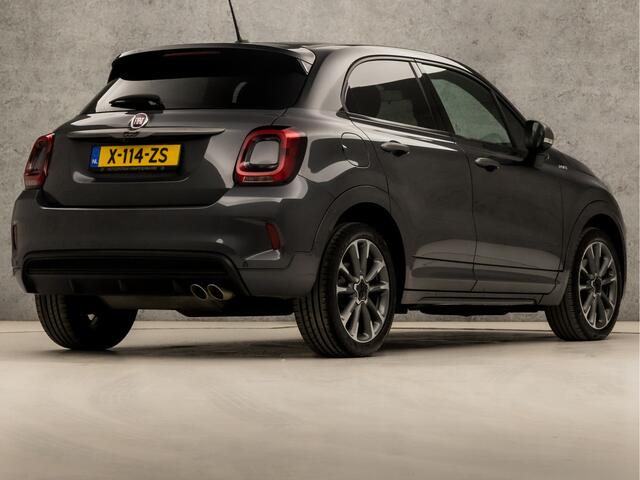 Fiat 500X 1.3 GSE Sport 150Pk Automaat (APPLE CARPLAY, GROOT NAVI, KEYLESS, STOELVERWARMING, CAMERA, LEDEREN SPORTSTOELEN, GETINT GLAS, LED KOPLAMPEN, ZWART HEMEL, NIEUWSTAAT)
