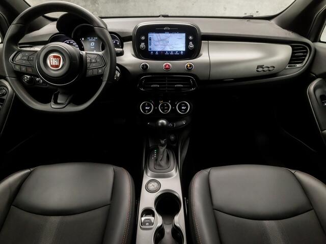 Fiat 500X 1.3 GSE Sport 150Pk Automaat (APPLE CARPLAY, GROOT NAVI, KEYLESS, STOELVERWARMING, CAMERA, LEDEREN SPORTSTOELEN, GETINT GLAS, LED KOPLAMPEN, ZWART HEMEL, NIEUWSTAAT)