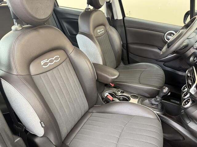 Fiat 500X 1.4 Turbo MultiAir Lounge, 140Pk, 2018, Navigatie, 2de eigenaar, Bluetooth audio, Parkeersensoren, Cruise control, Climate control, Elektrische ramen, Automatische verlichting,