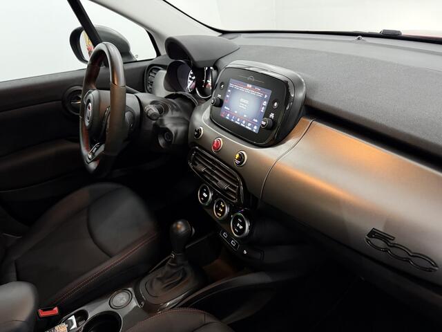 Fiat 500X 1.5 Hybrid RED Half leder, Camera, Apple carplay, Cruise control, Keyless start, Clima, Lichtmetalen velgen