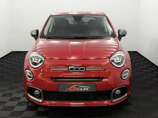 fiat-500x-1.5-hybrid-red-half-leder