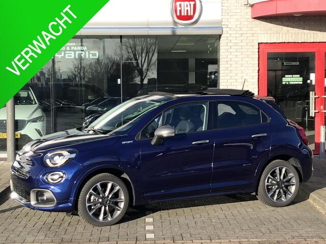 Fiat 500X 1.5 Hybrid Sport Cabrio DCT AUTOMAAT|NAVI|CLIMATE|APPLE/ANDROID|CAMERA|PDC|18"