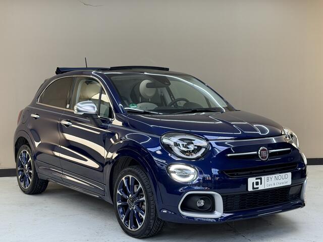 Fiat 500X 1.3 FireFly Turbo Yacht Club Capri, 150Pk, 2022, 2de eigenaar, Volledig leder, LED Koplampen, Stoel + stuurverwarming, Navigatie, Camera,