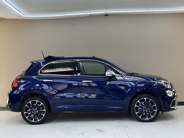 Fiat 500X 1.3 FireFly Turbo Yacht Club Capri, 150Pk, 2022, 2de eigenaar, Volledig leder, LED Koplampen, Stoel + stuurverwarming, Navigatie, Camera,