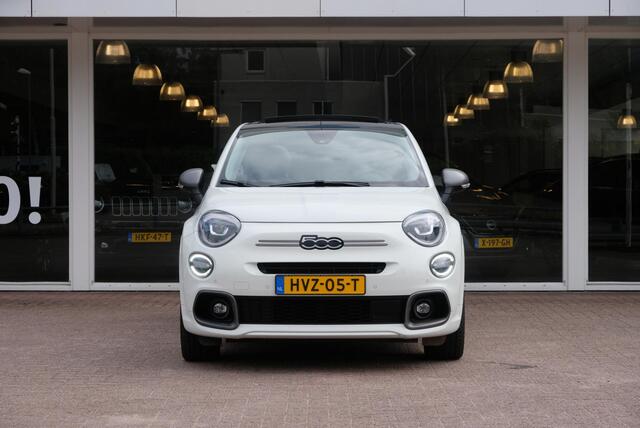 Fiat 500X 1.5 Hybrid 130pk DCT7 Sport Cabrio | Navi | App Connect | Climate | Camera | Blind Spot | PDC | Elektrisch Vouwdak